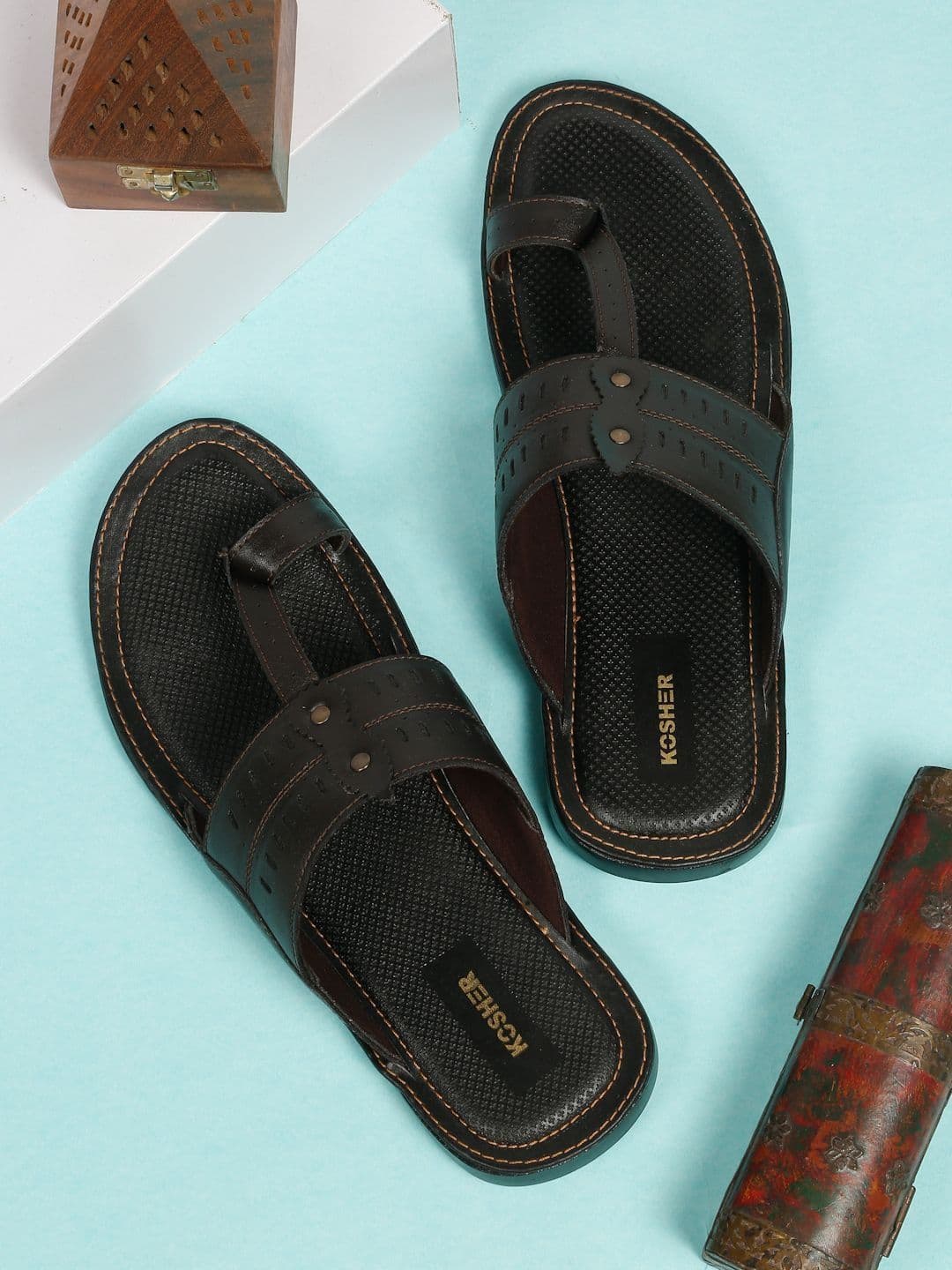 Kosher Men Flip Flops - view 1