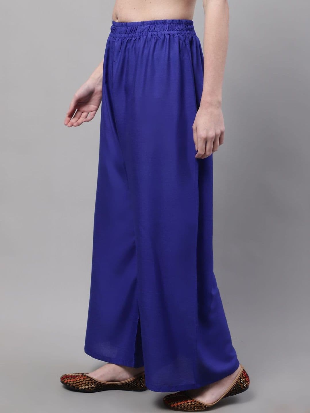 KALINI Women 2 Flared Ethnic Palazzos - view 1
