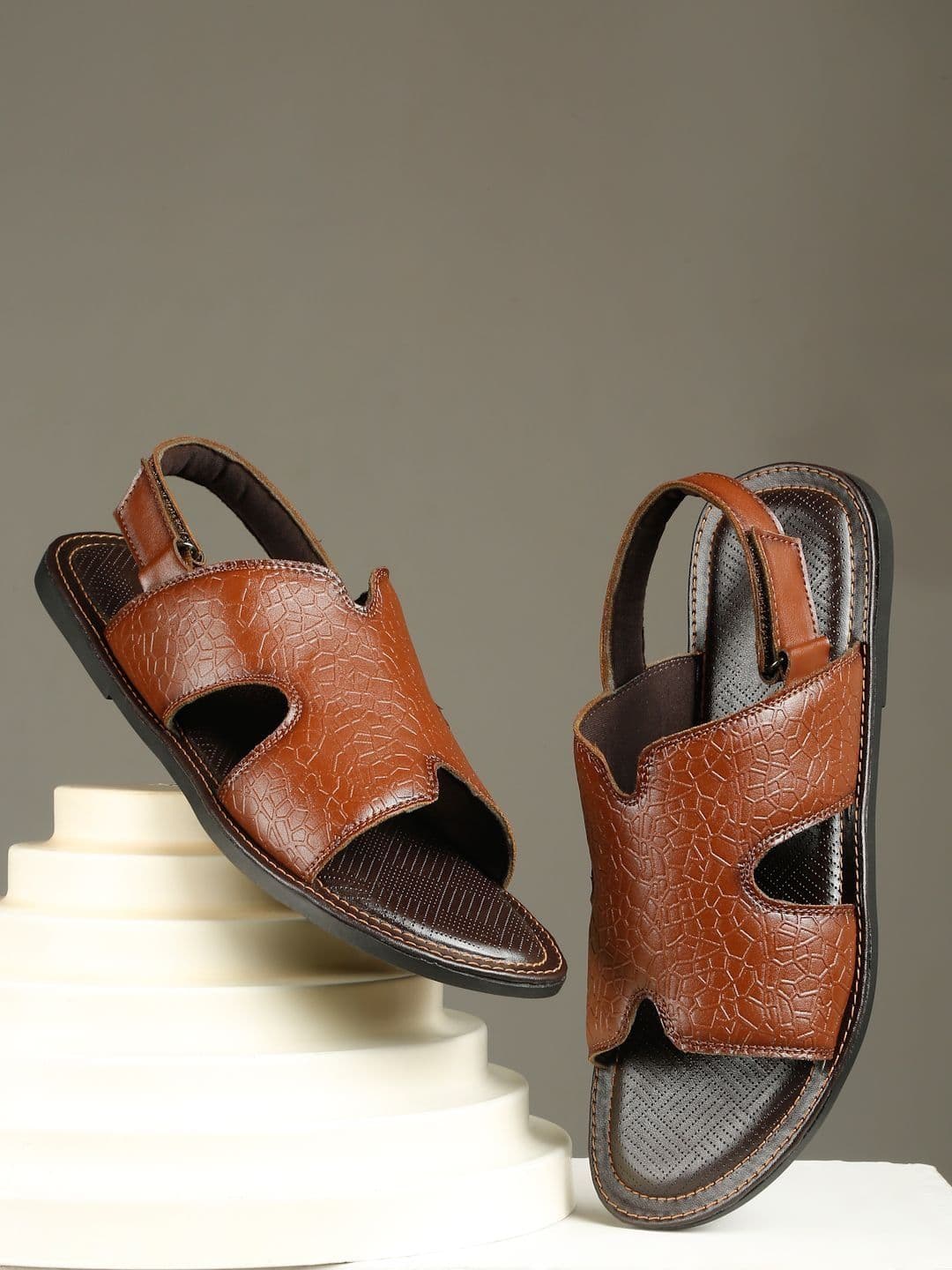 Kosher Men Ethnic Sandals - view 1