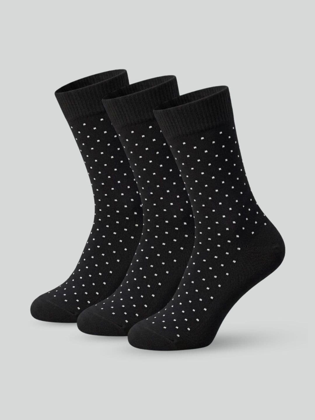 Sockscarving Men Pack of 3 Patterned Calf Length Socks - view 1