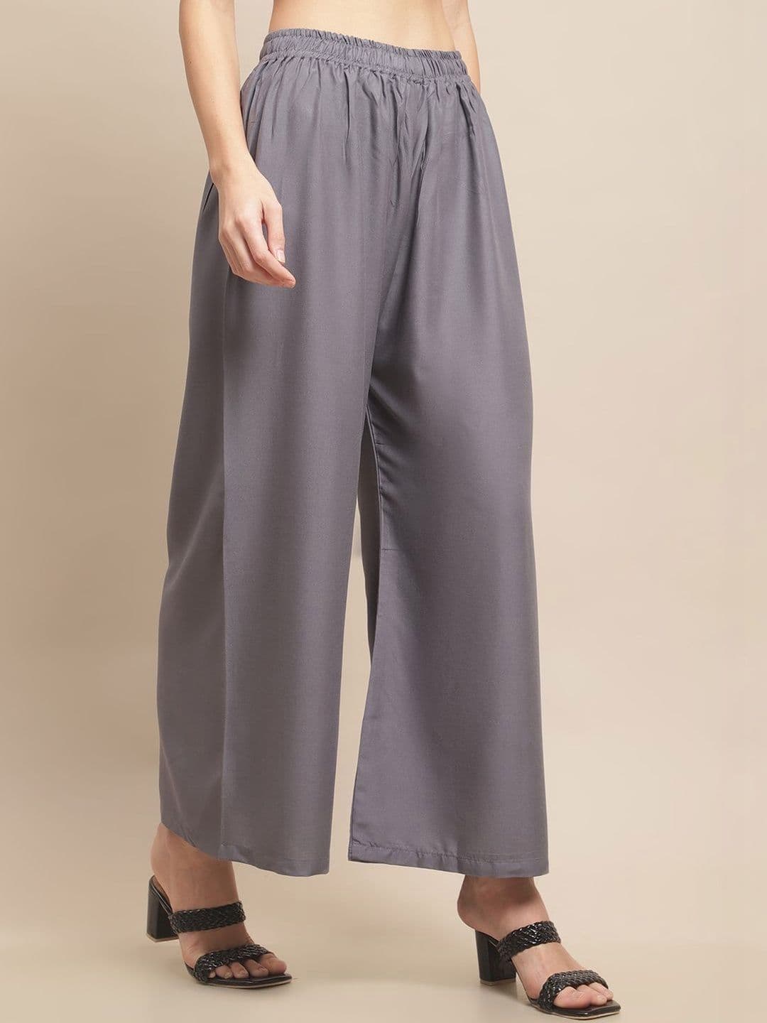 KALINI Women 2 Flared Ethnic Palazzos - view 1