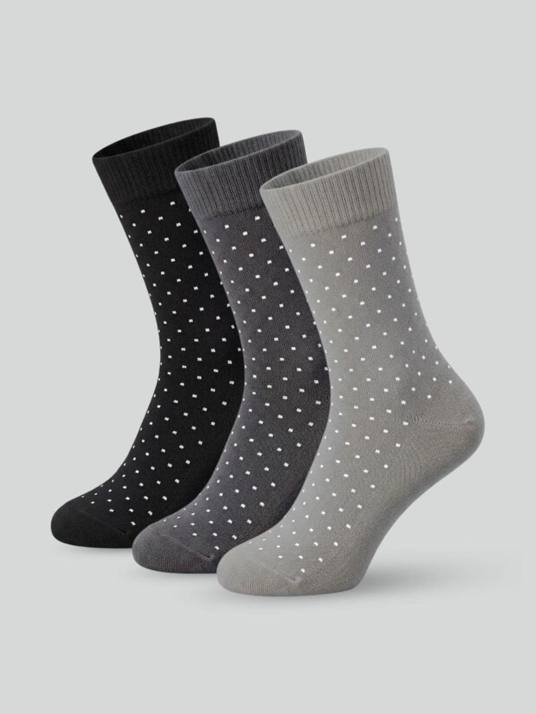 Sockscarving Men Pack of 3 Patterned Calf Length Socks - view 1
