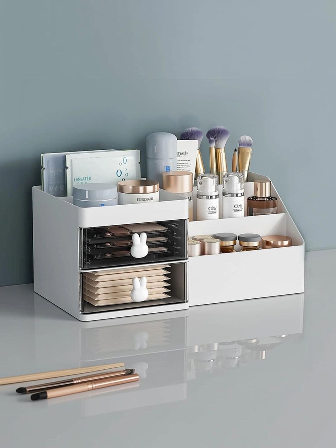Galley way White Set of 1 Water Resistant Makeup Organiser Organisers - view 1