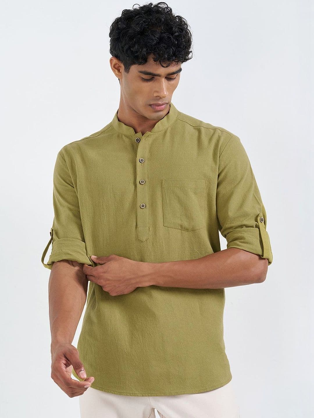 indus route by Pantaloons Men Kurta - view 1
