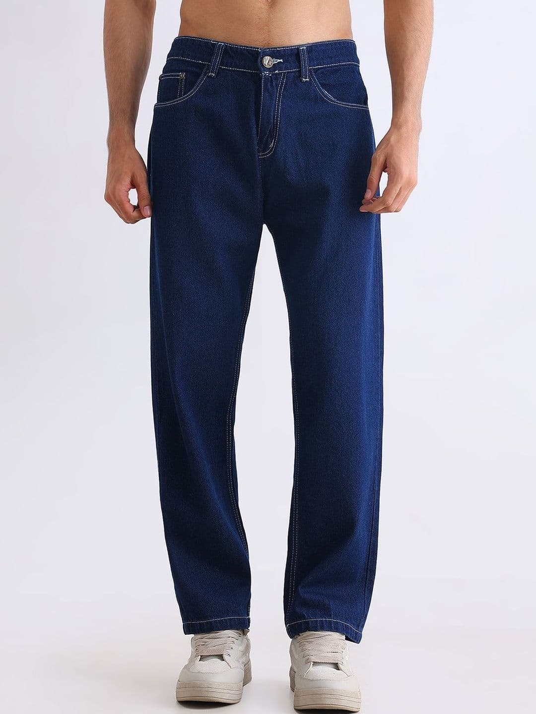 Hence Men Jean Straight Fit Mid-Rise Jeans - view 1