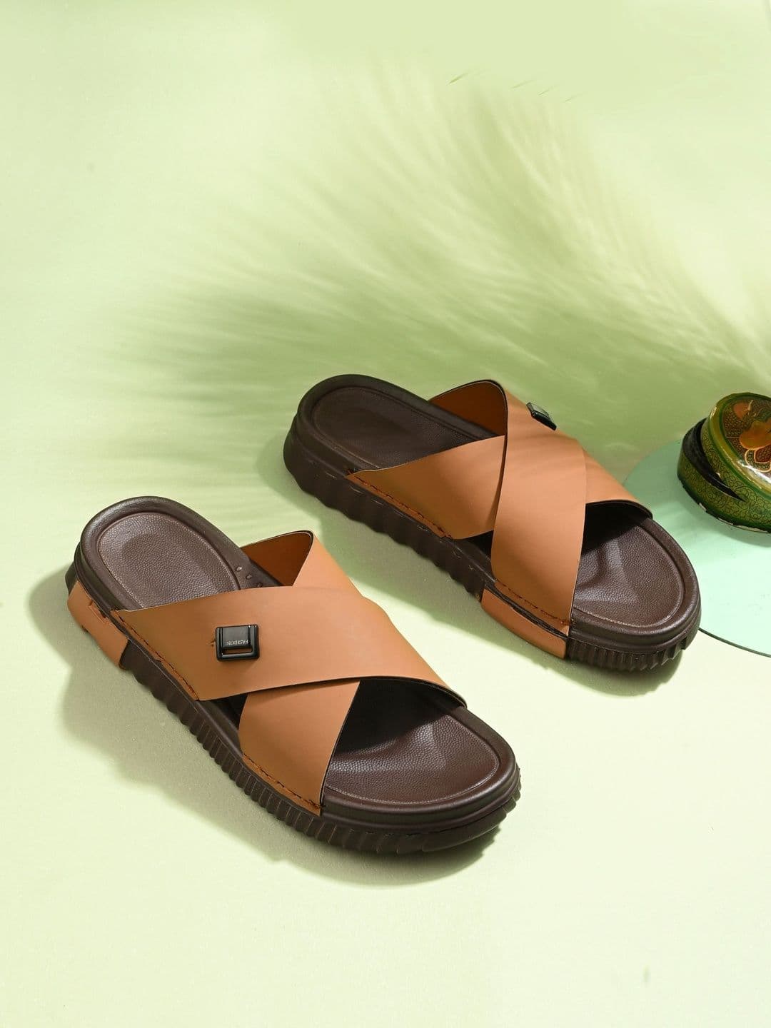 The Roadster Lifestyle Co Men Slip-On Comfort Sandals - view 1