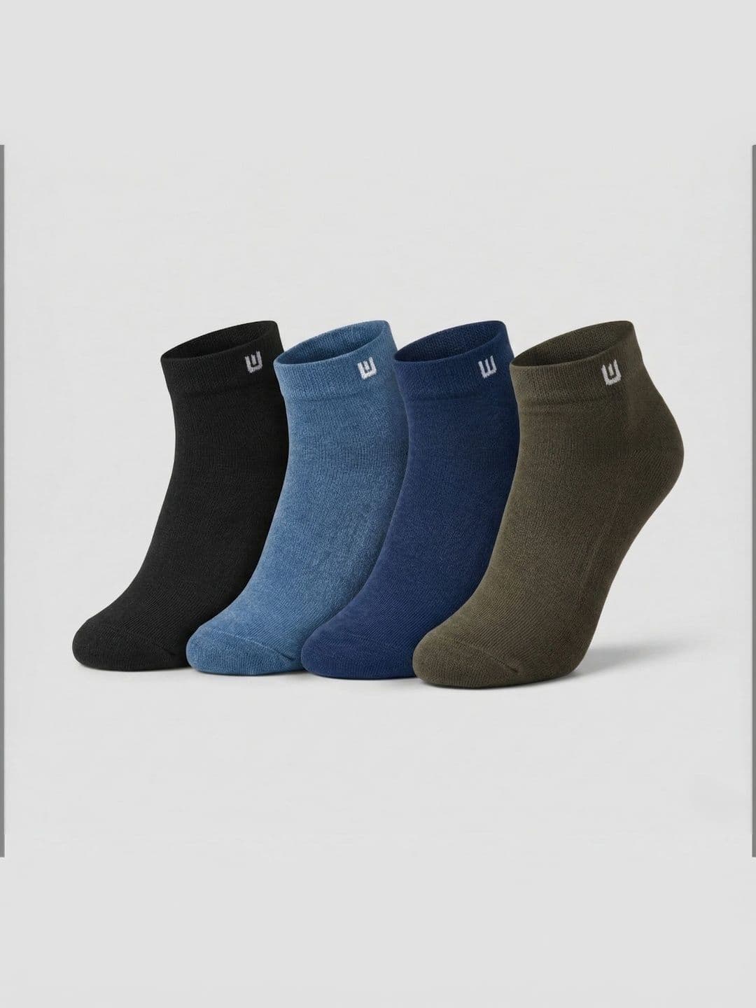 Moda Rapido Men Pack of 4 Cotton Assorted Above Ankle Socks - view 1