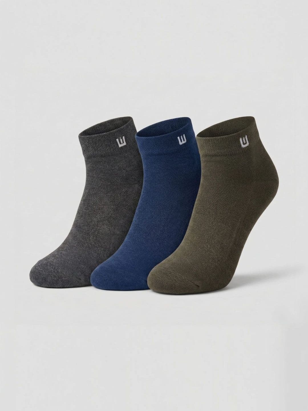 Moda Rapido Men Pack of 3 Cotton Assorted Ankle Length Socks - view 1