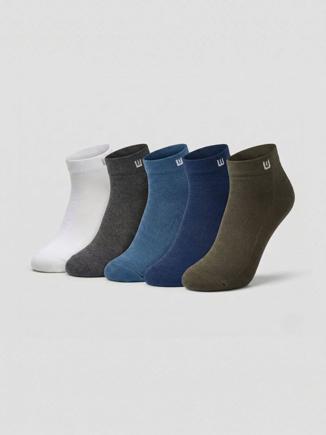 SZN Unisex Pack of 5 Cotton Assorted Ankle Length Socks - view 1