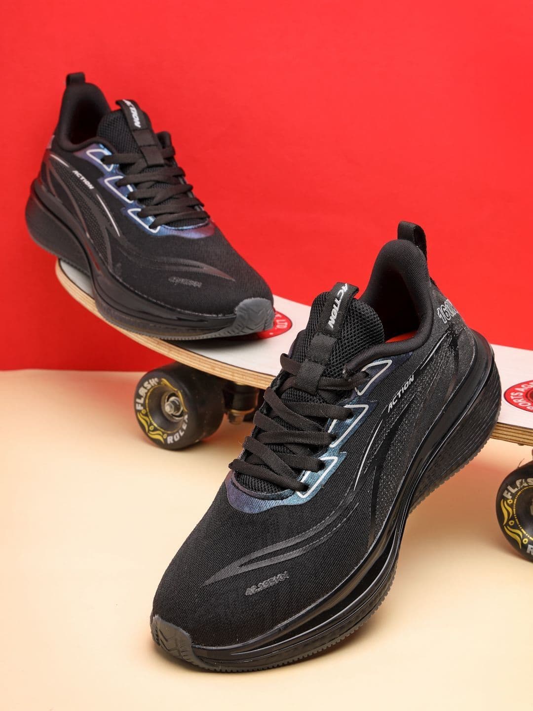 Action Men Mesh Running Non-Marking Shoes - view 1