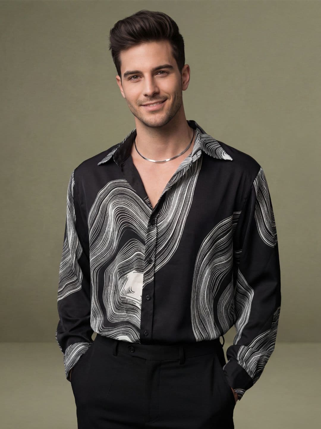 LERIYA FASHION Men Printed Casual Shirt - view 1