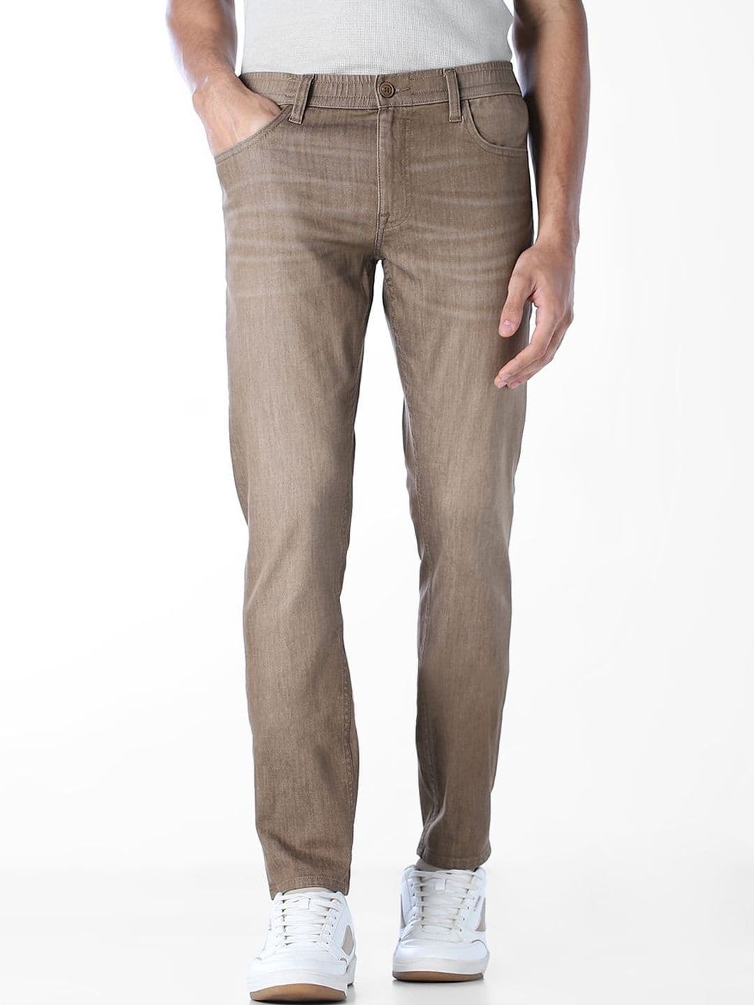 Jack & Jones Men Slim Fit Low-Rise Light Fade Stretchable Jeans - view 1