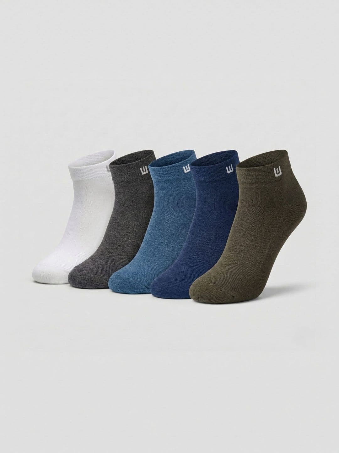Moda Rapido Men Pack of 5 Cotton Assorted Ankle Length Socks - view 1