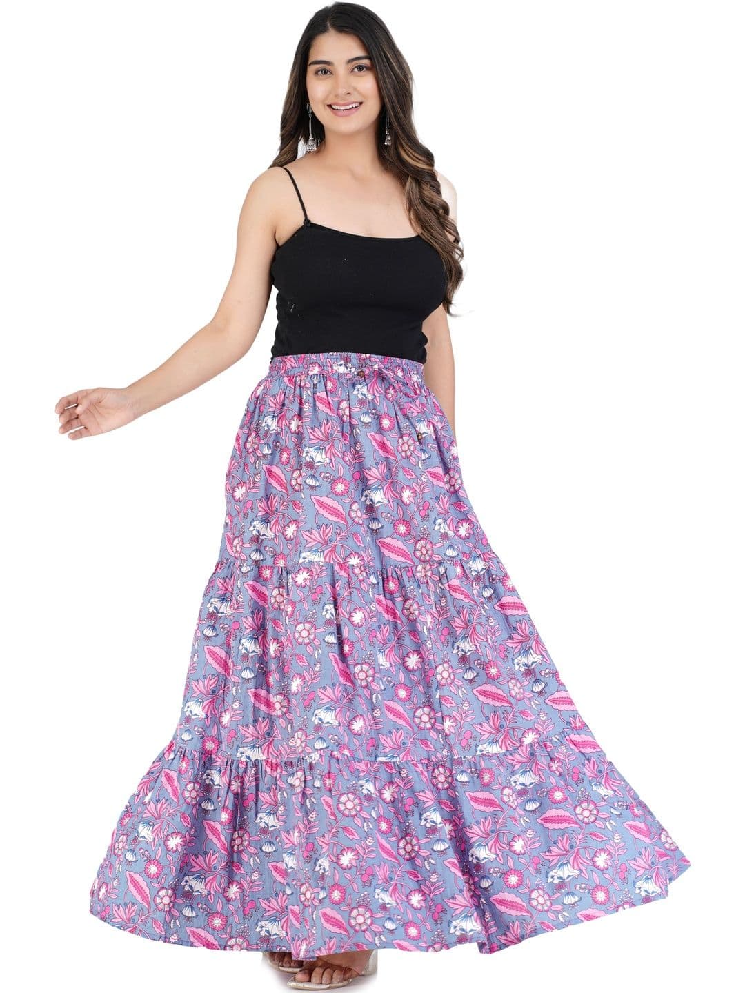 Kastoori Collection Women Pure Cotton Floral Maxi Fashion - view 1
