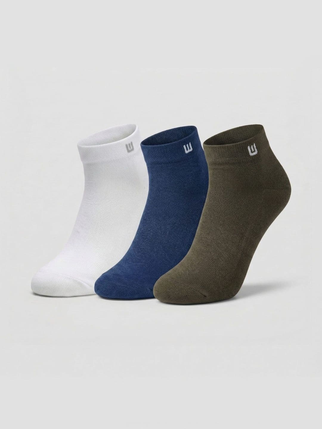 Moda Rapido Men Pack of 3 Cotton Assorted Ankle Length Socks - view 1