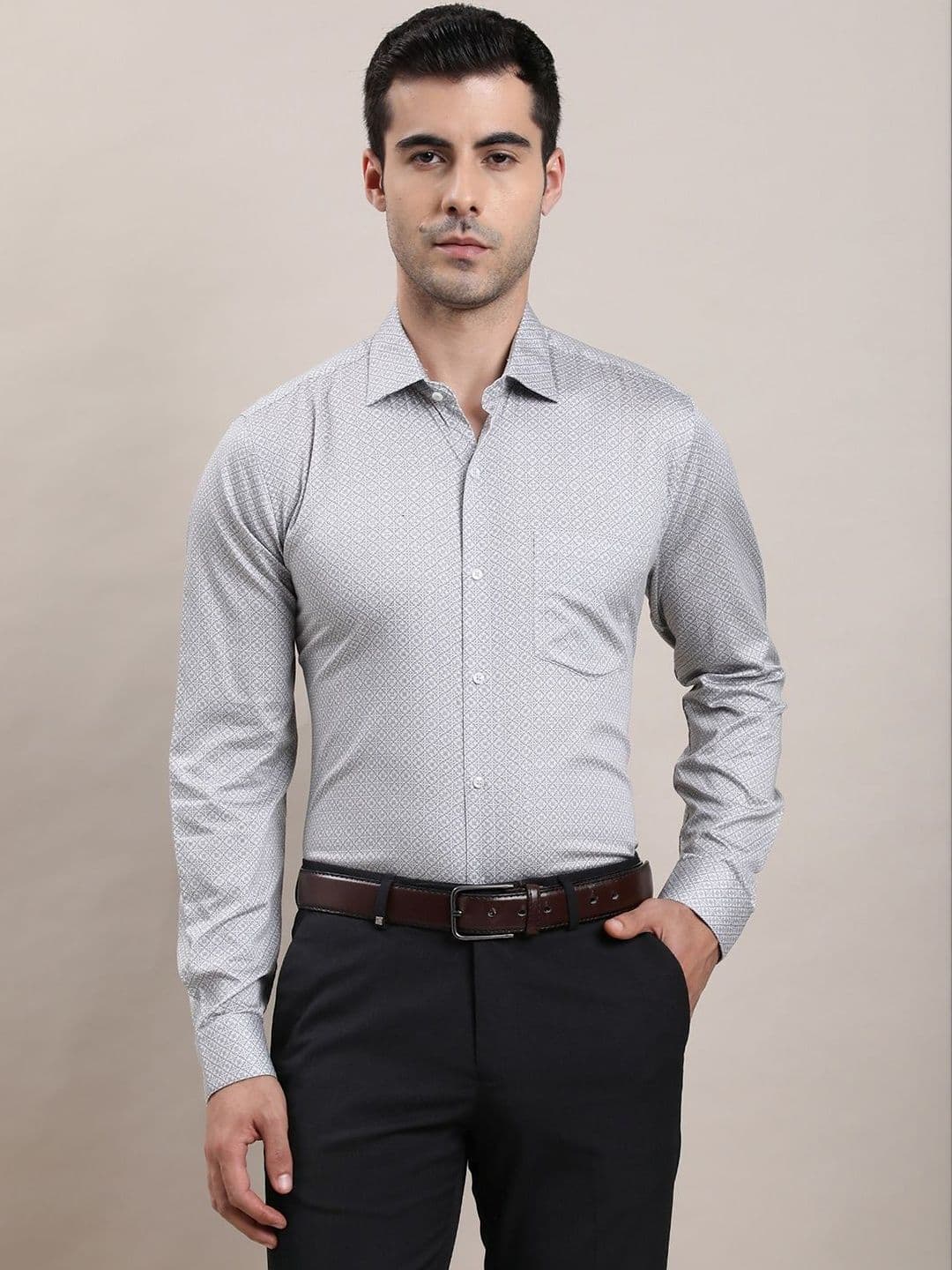 Turtle Men Standard Slim Fit Formal Shirt - view 1