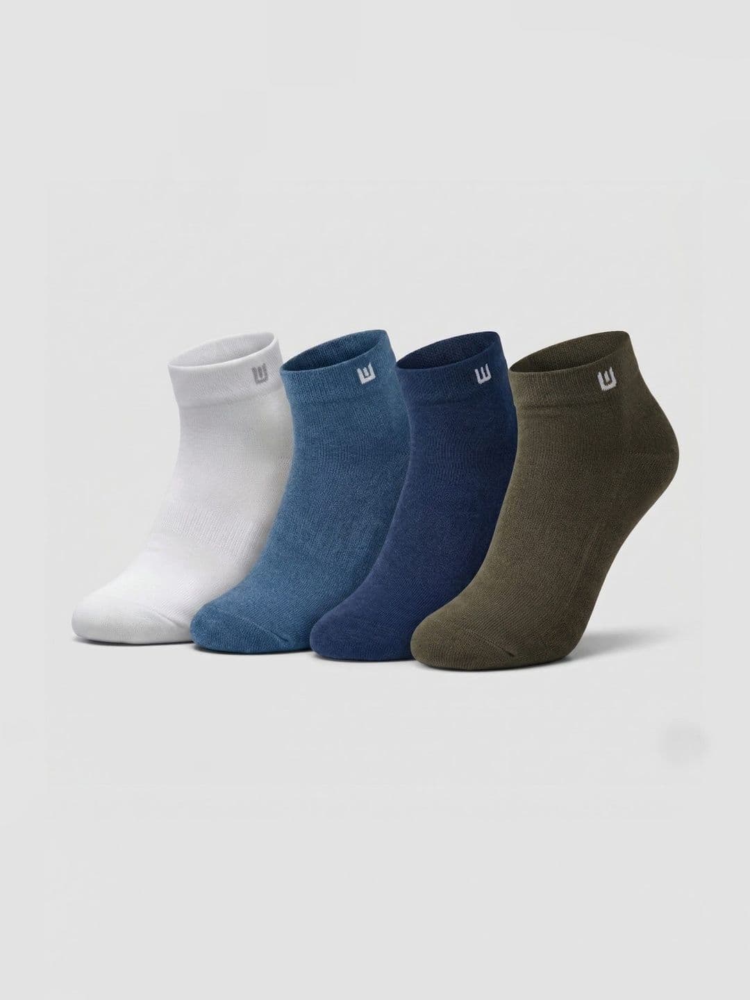 Moda Rapido Men Pack of 4 Cotton Assorted Ankle Length Socks - view 1