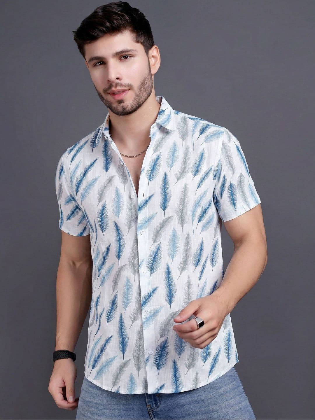 Mast & Harbour Men Printed Casual Shirt - view 1