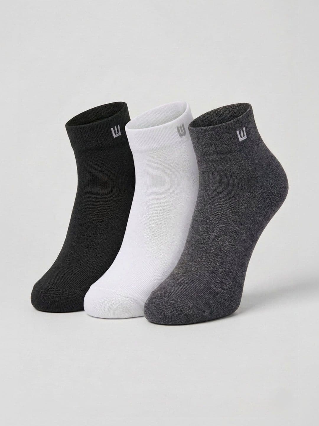 Moda Rapido Men Pack of 3 Cotton Assorted Ankle Length Socks - view 1