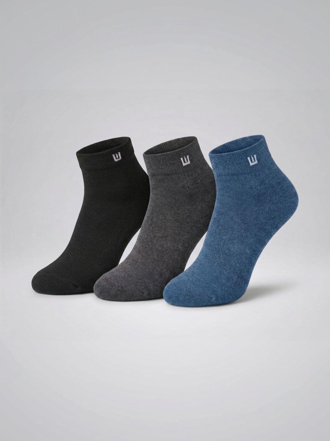 Moda Rapido Men Pack of 3 Cotton Assorted Above Ankle Socks - view 1