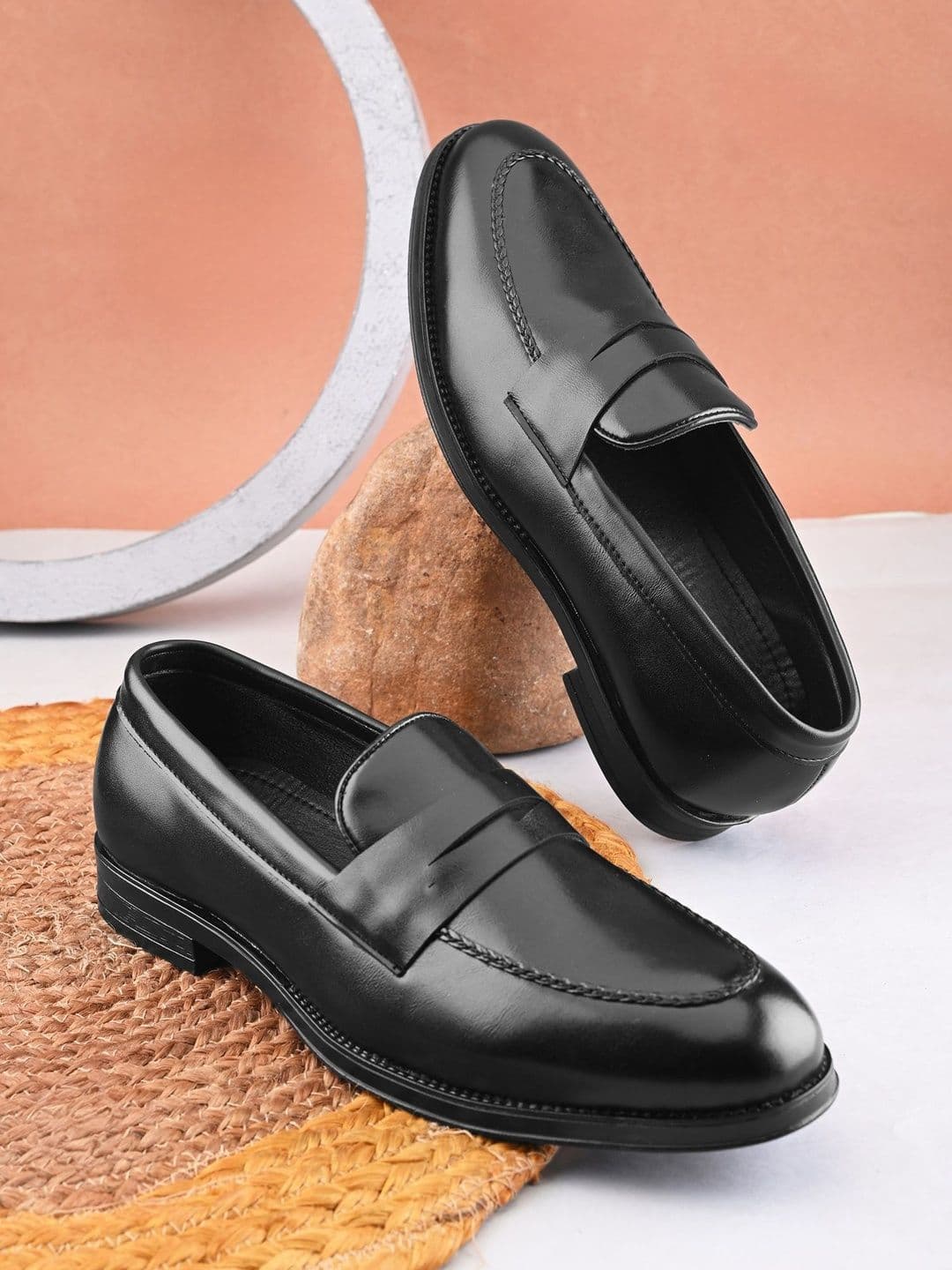 House of Pataudi Men Slip-on Light Weight Comfort Formal Loafers - view 1