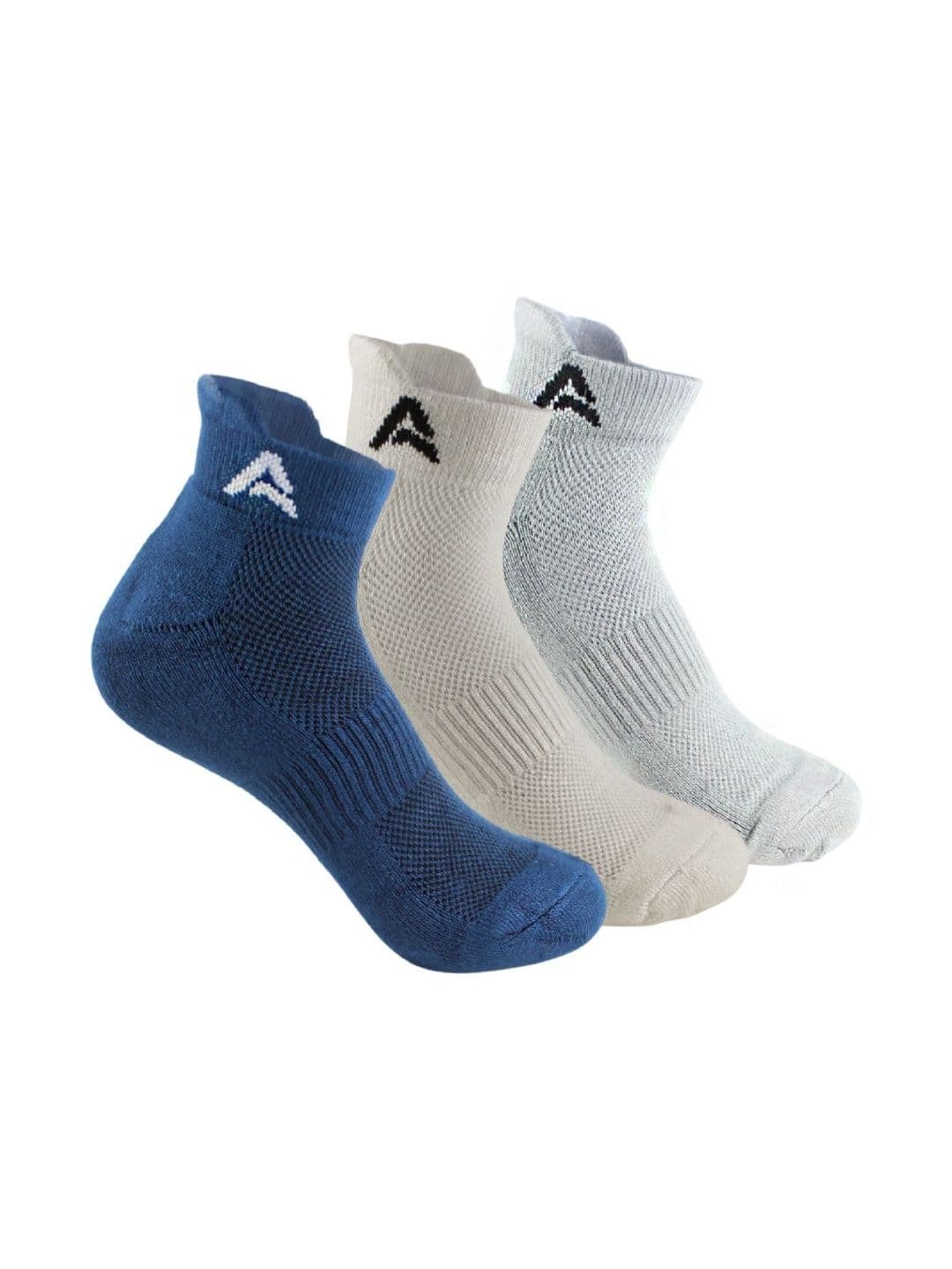 AMAREE Unisex Pack of 3 Assorted Ankle Length Socks - view 1