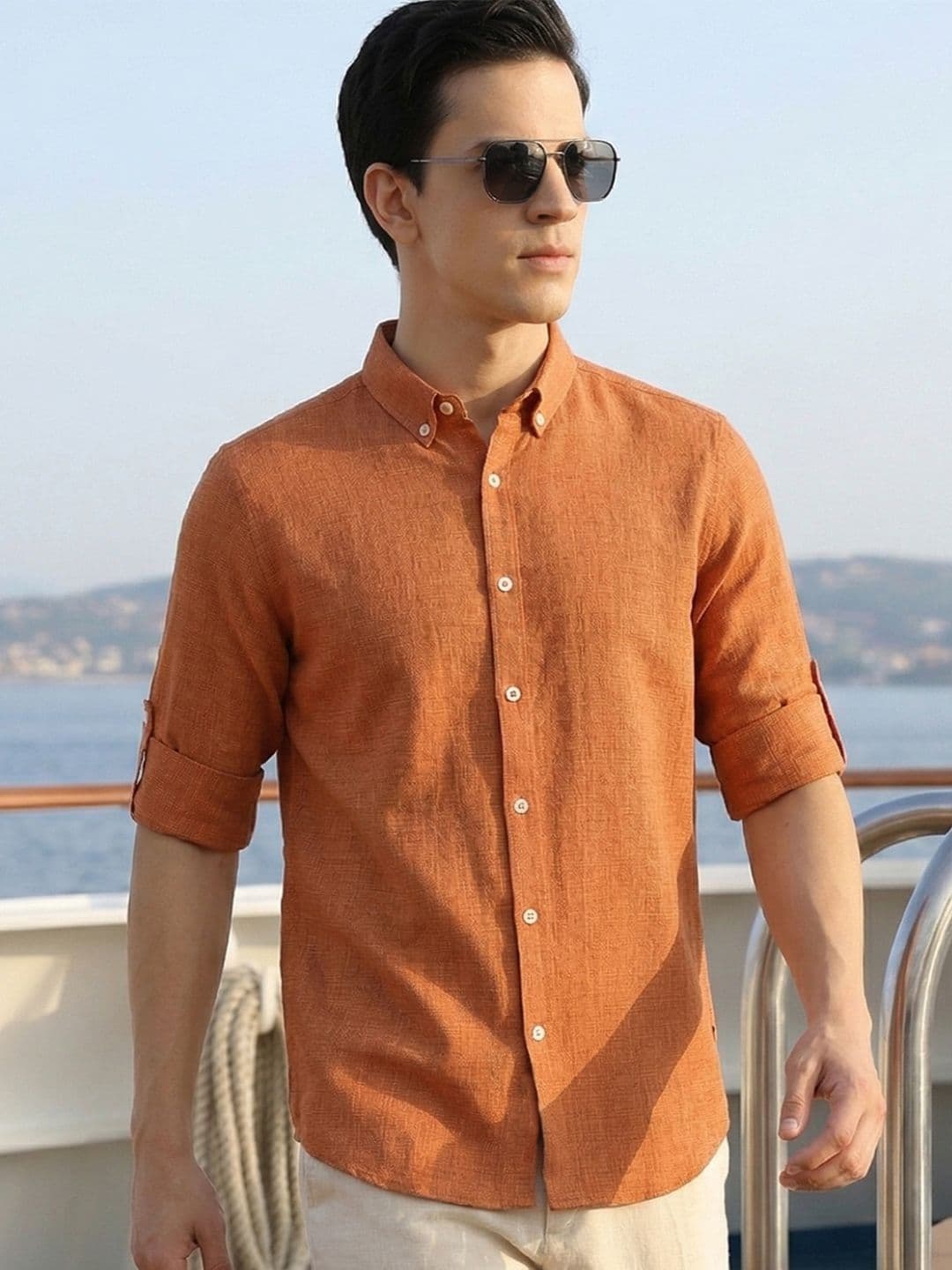 Thomas Scott Men Premium Slim Fit Casual Shirt - view 1