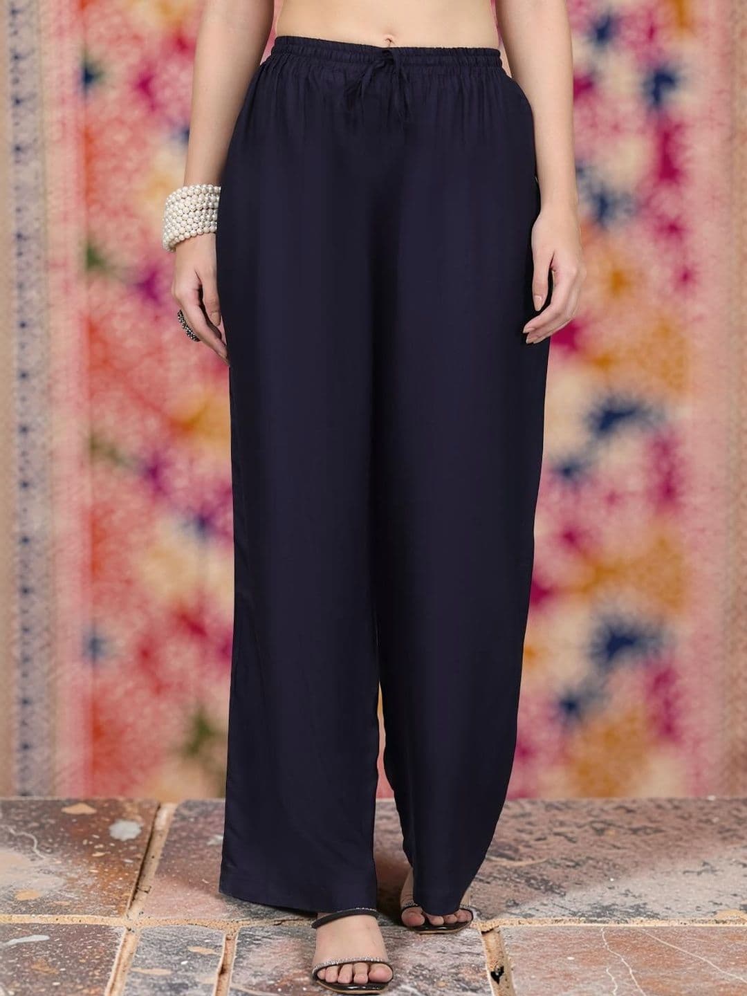 GRACIT Women Flared Ethnic Palazzos - view 1