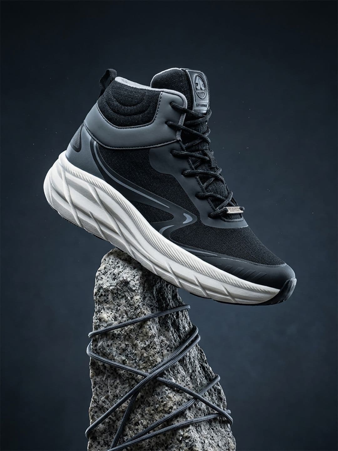 OFF LIMITS Carbon Black Mesh Training Shoes - view 1