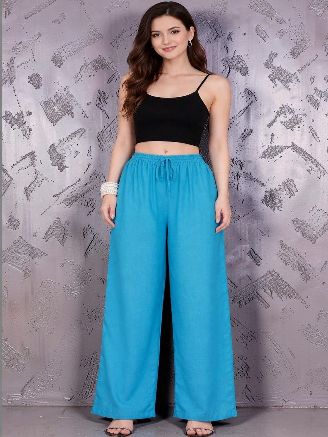 GRACIT Women Flared Ethnic Palazzos - view 1