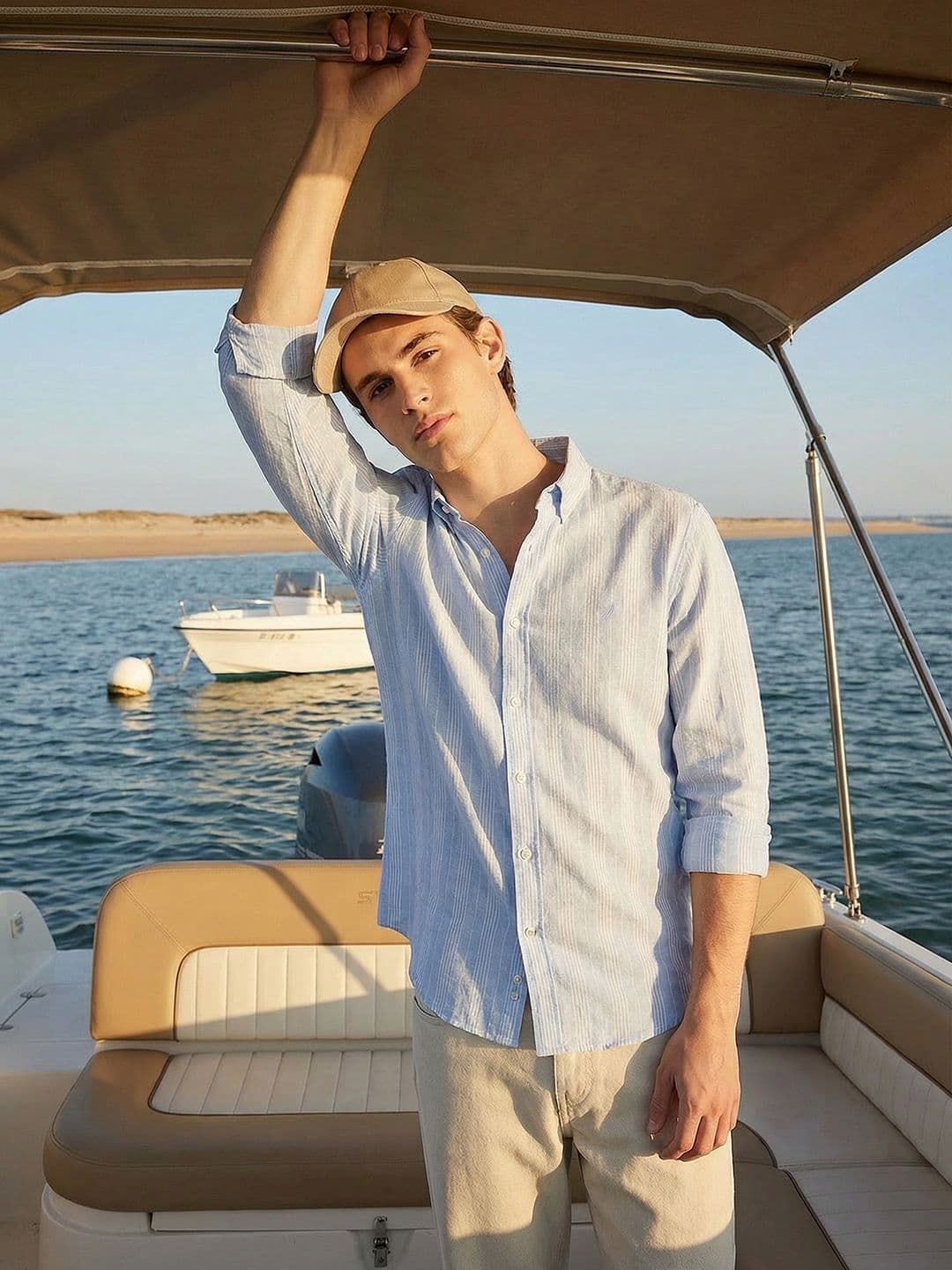 Nautica Striped Casual Shirt - view 1