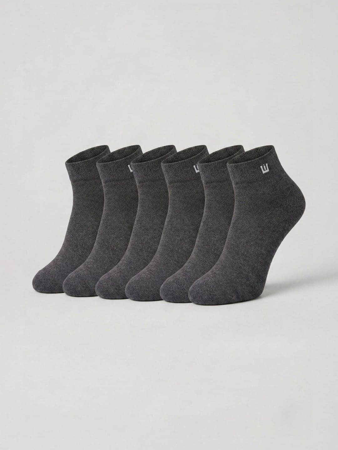 SZN Unisex Pack of 6 Cotton Ankle Length Socks - view 1