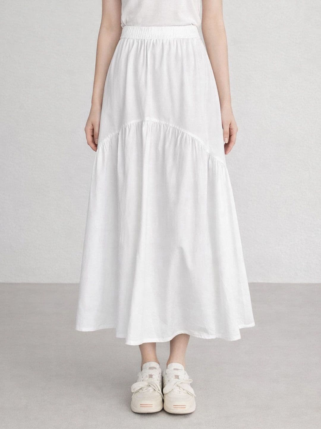 Suo Women Maxi A-Line Skirt - view 1