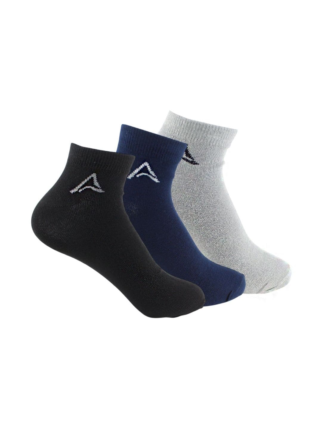 AMAREE Unisex Pack of 3 Assorted Ankle Length Socks - view 1