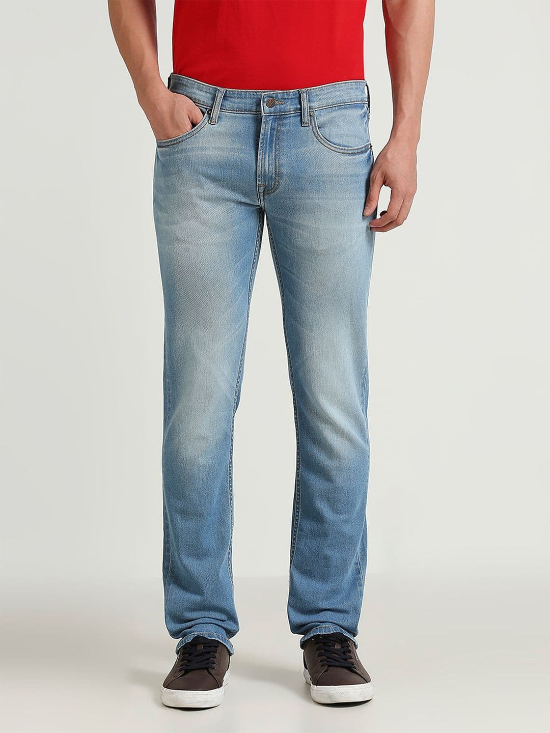 Pepe Jeans Men Slim Fit Heavy Fade Clean Look Stretchable Jeans - view 1