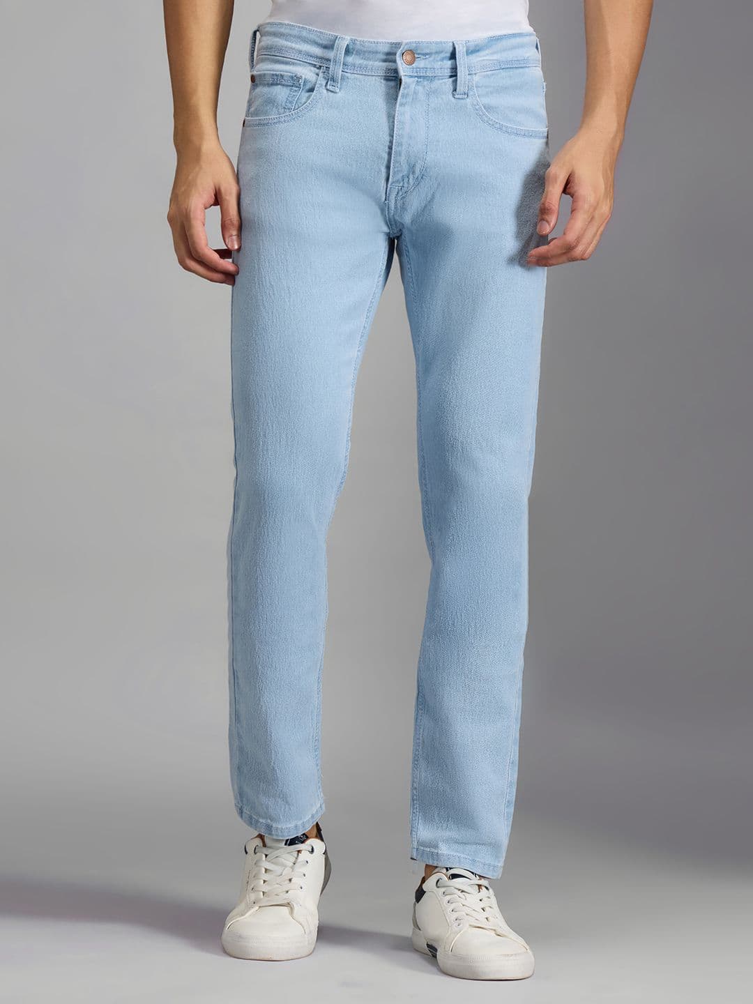 Pepe Jeans Men Vapour Slim Fit Mid-Rise Stretchable Jeans