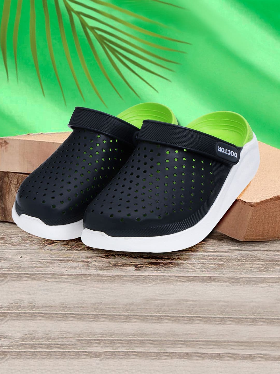 DOCTOR EXTRA SOFT Men Self-Design Clogs - view 1