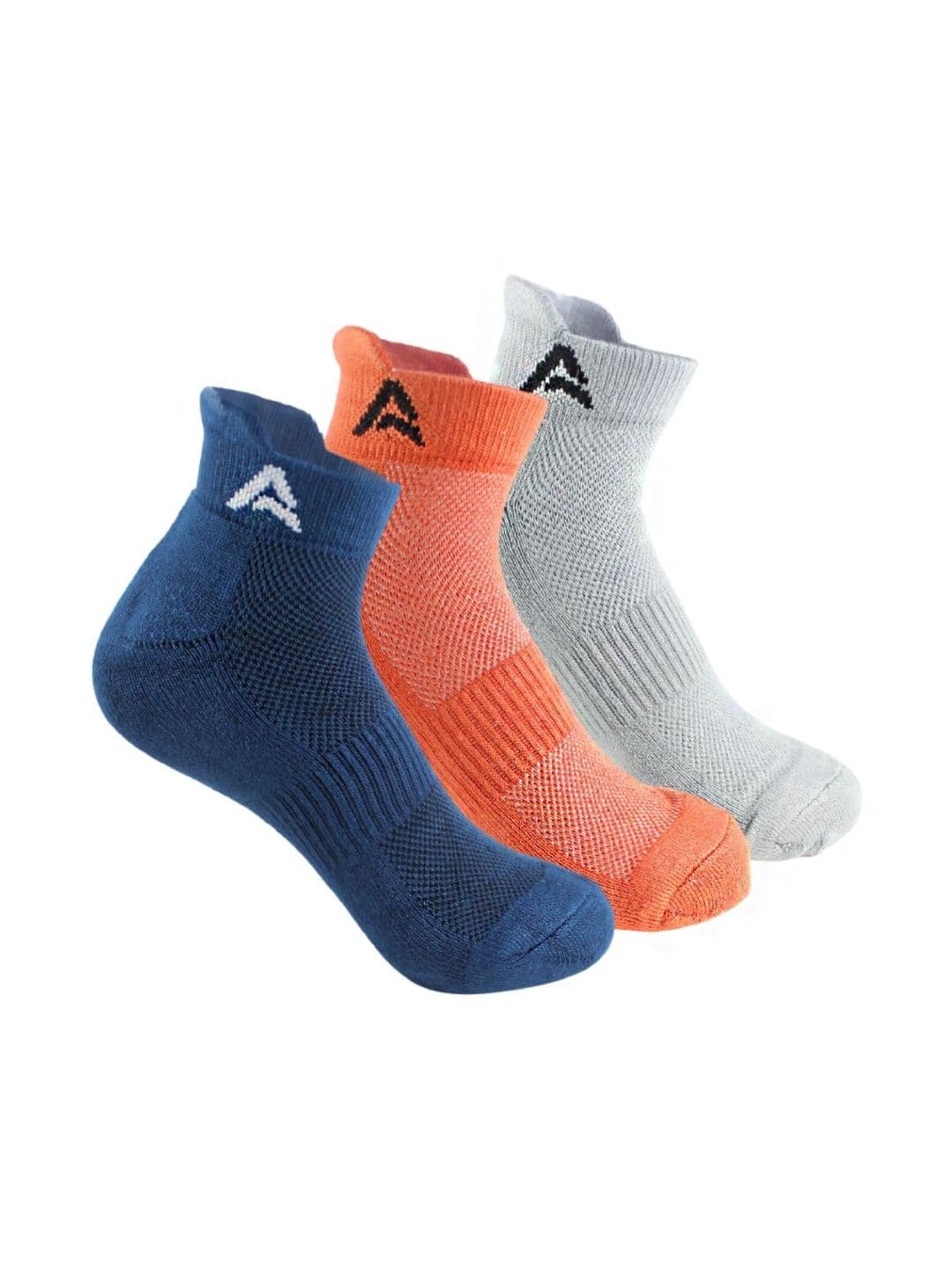 AMAREE Unisex Pack of 3 Assorted Ankle Length Socks - view 1