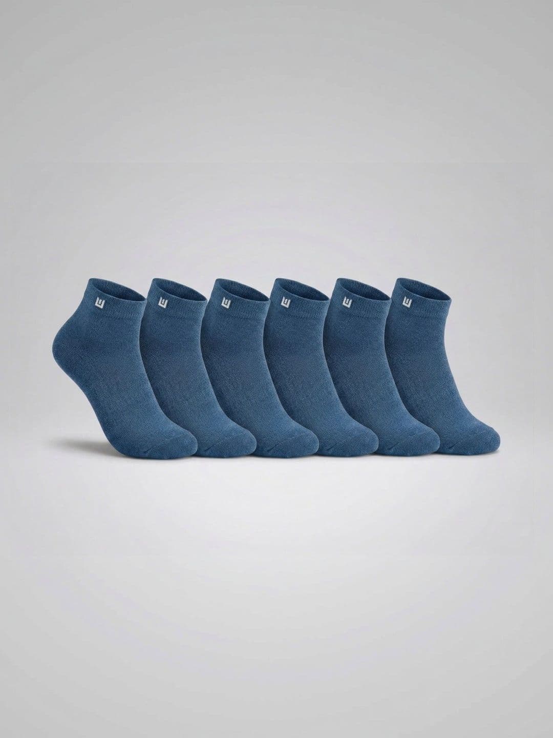 SZN Unisex Pack of 6 Cotton Ankle Length Socks - view 1