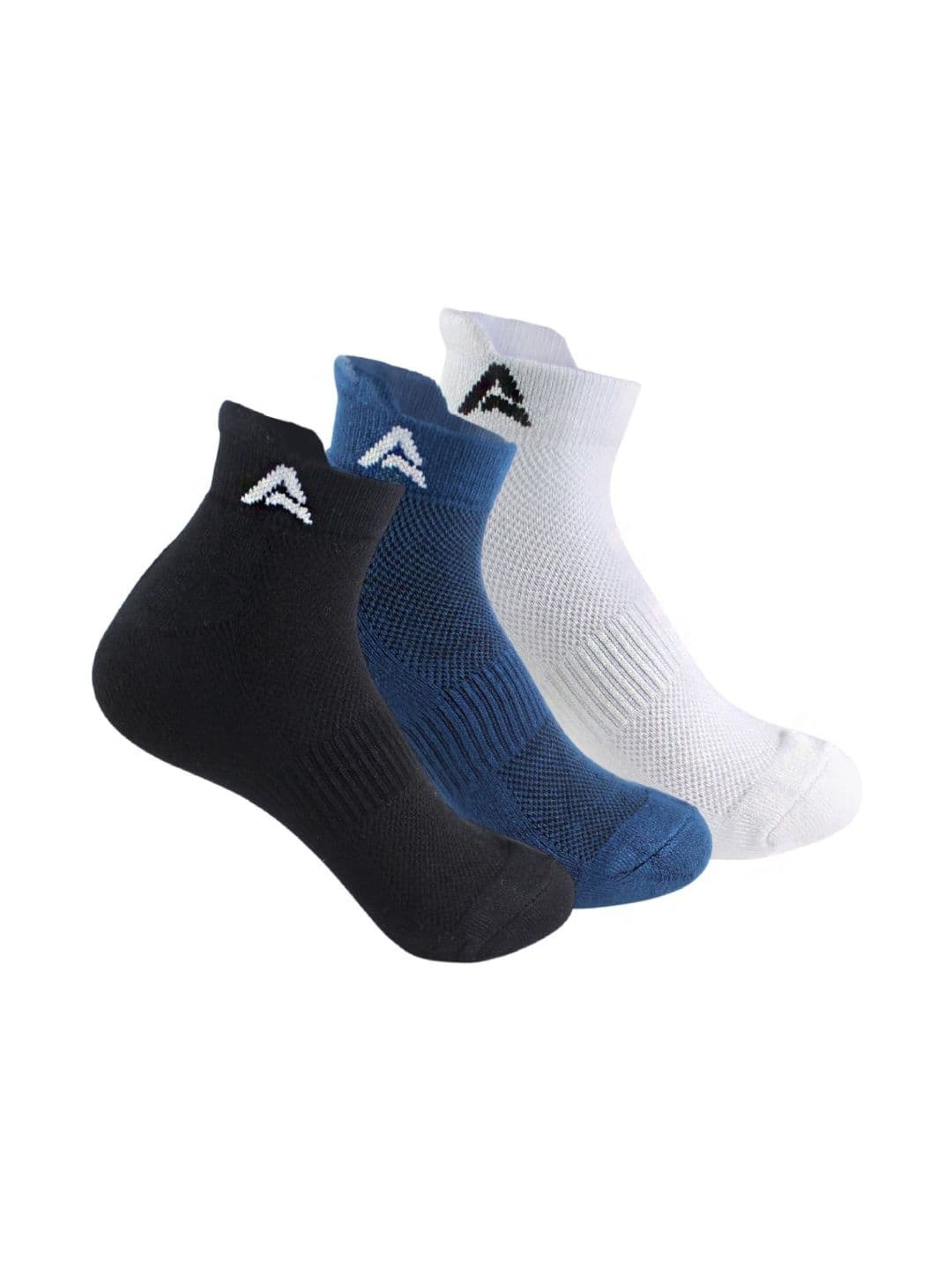 AMAREE Unisex Pack of 3 Assorted Ankle Length Socks - view 1