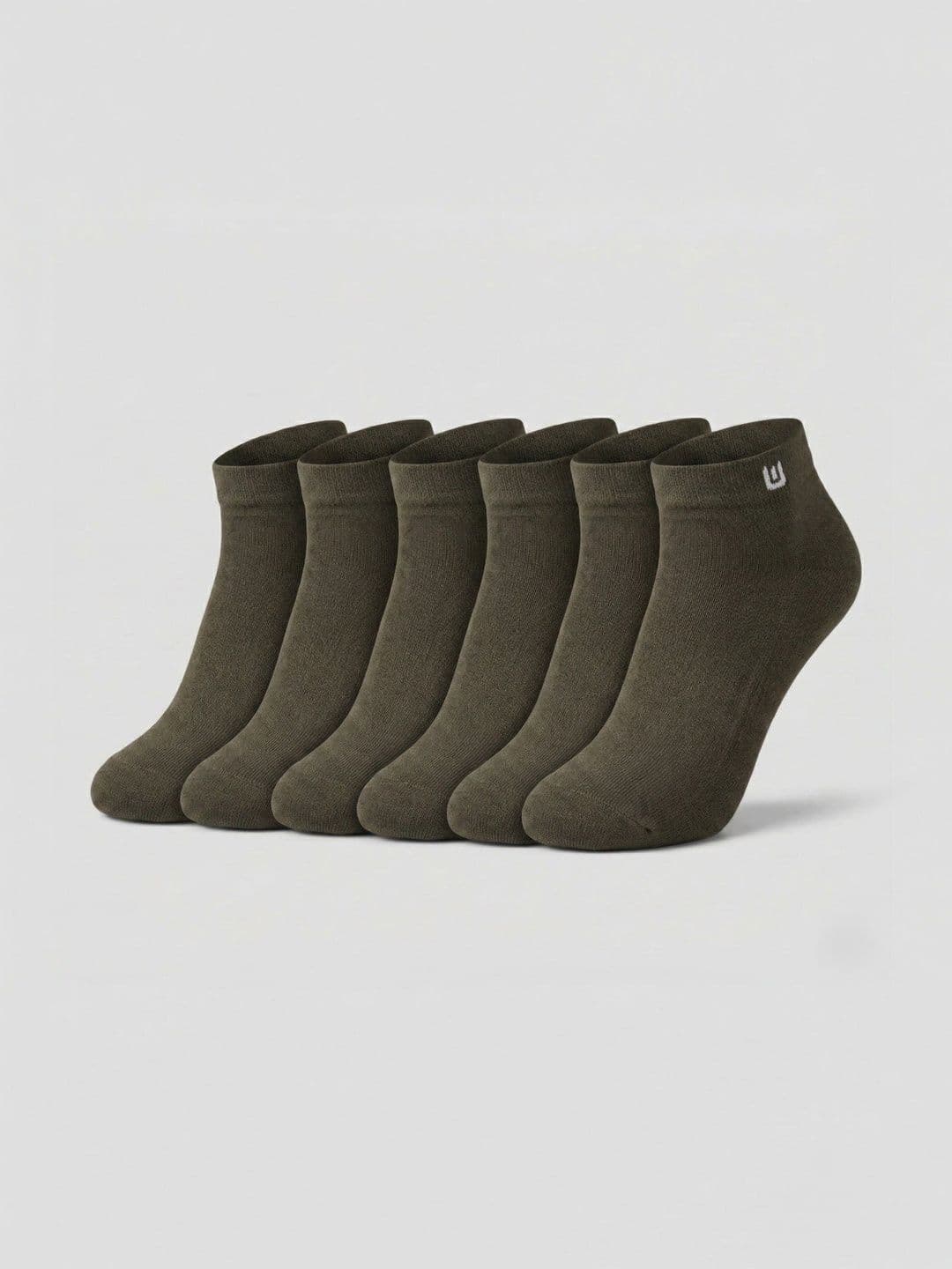 SZN Unisex Pack of 6 Cotton Ankle Length Socks - view 1