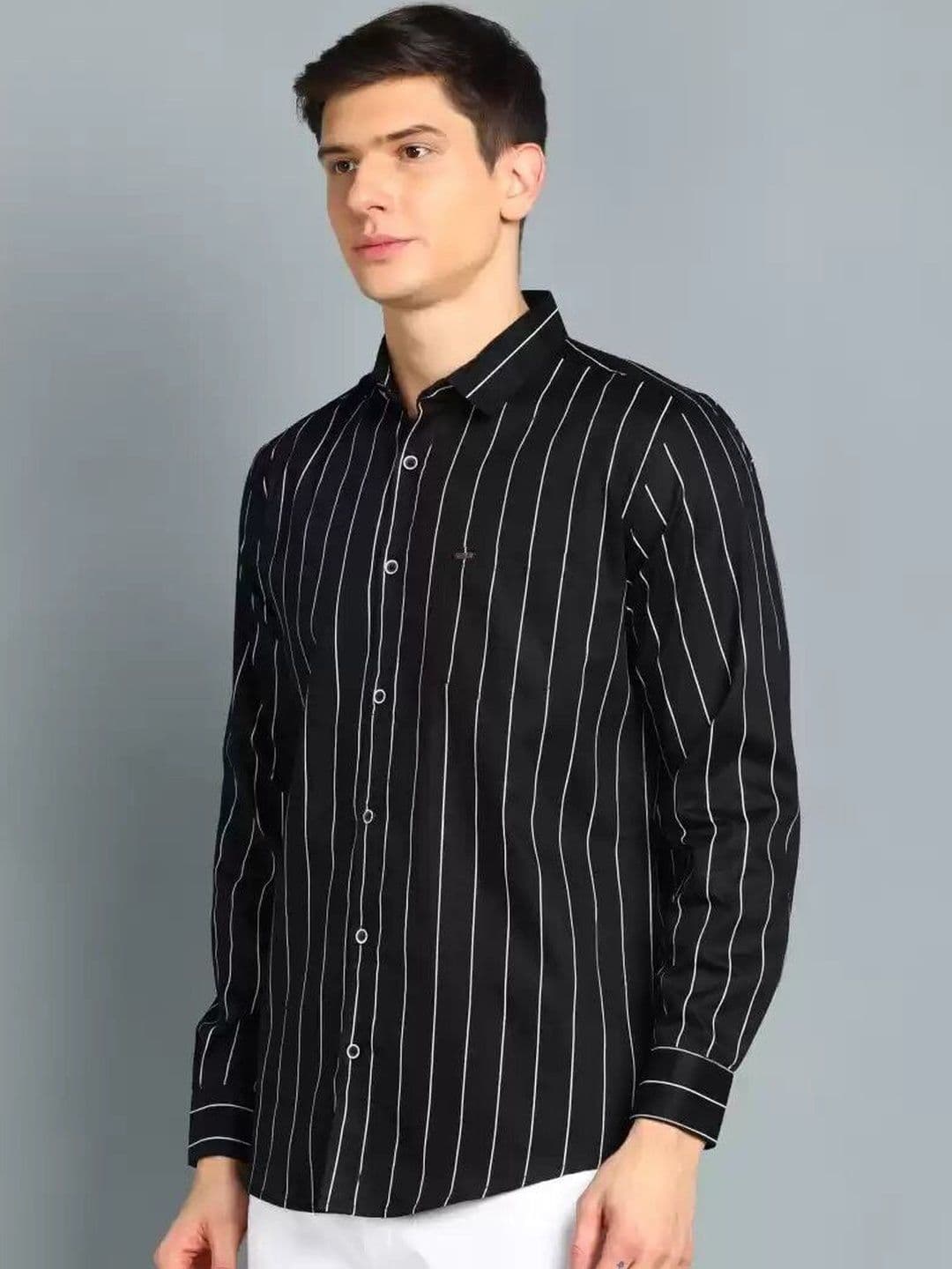 D GENRATION X Men Striped Casual Shirt - view 1