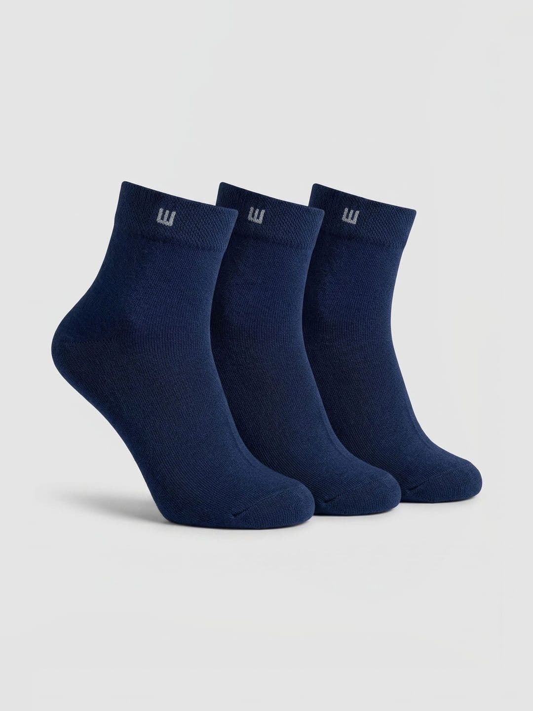 SZN Unisex Pack of 3 Cotton Ankle Length Socks - view 1