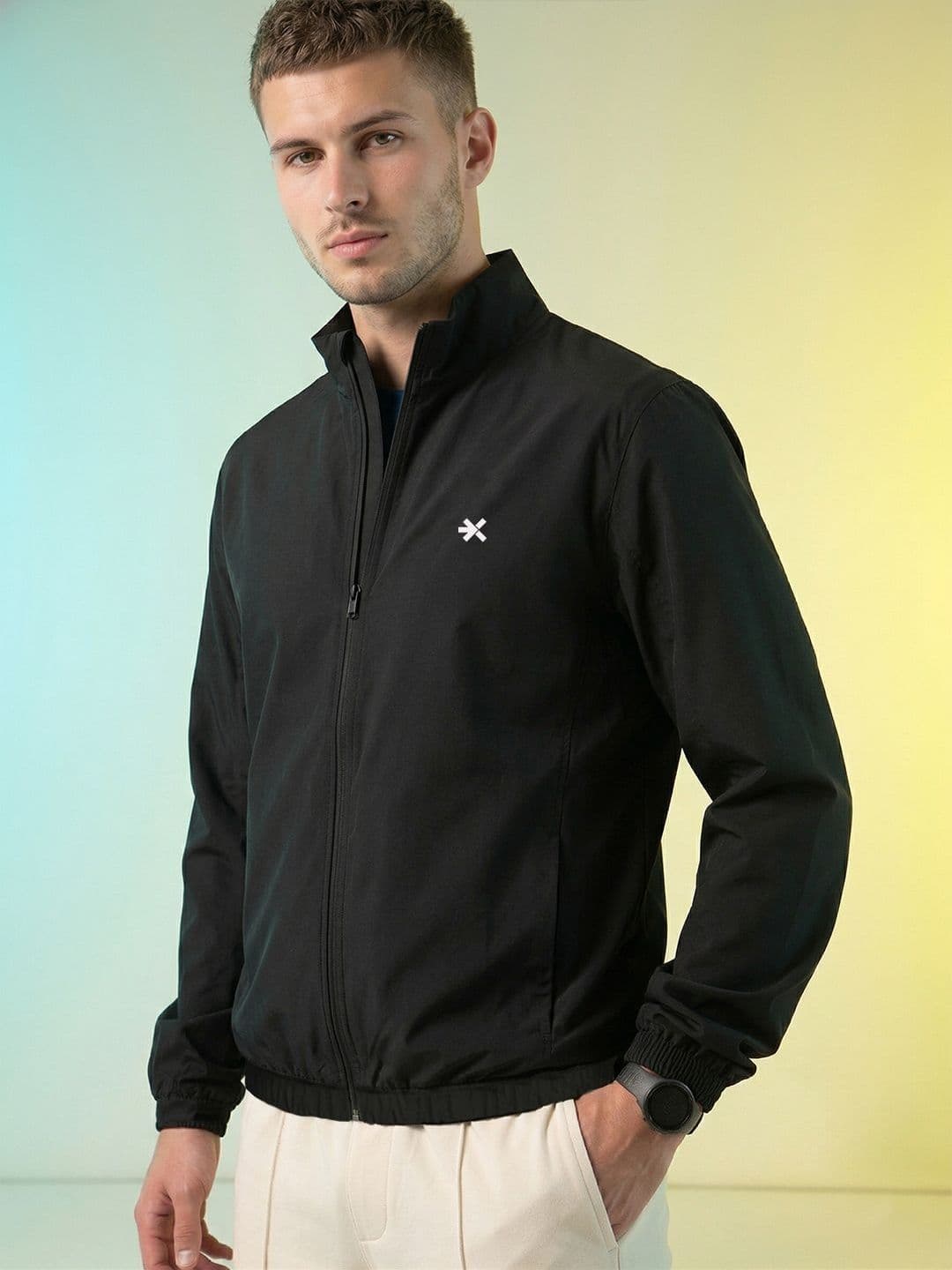HRX by Hrithik Roshan Lightweight Training Or Gym Sporty Jacket