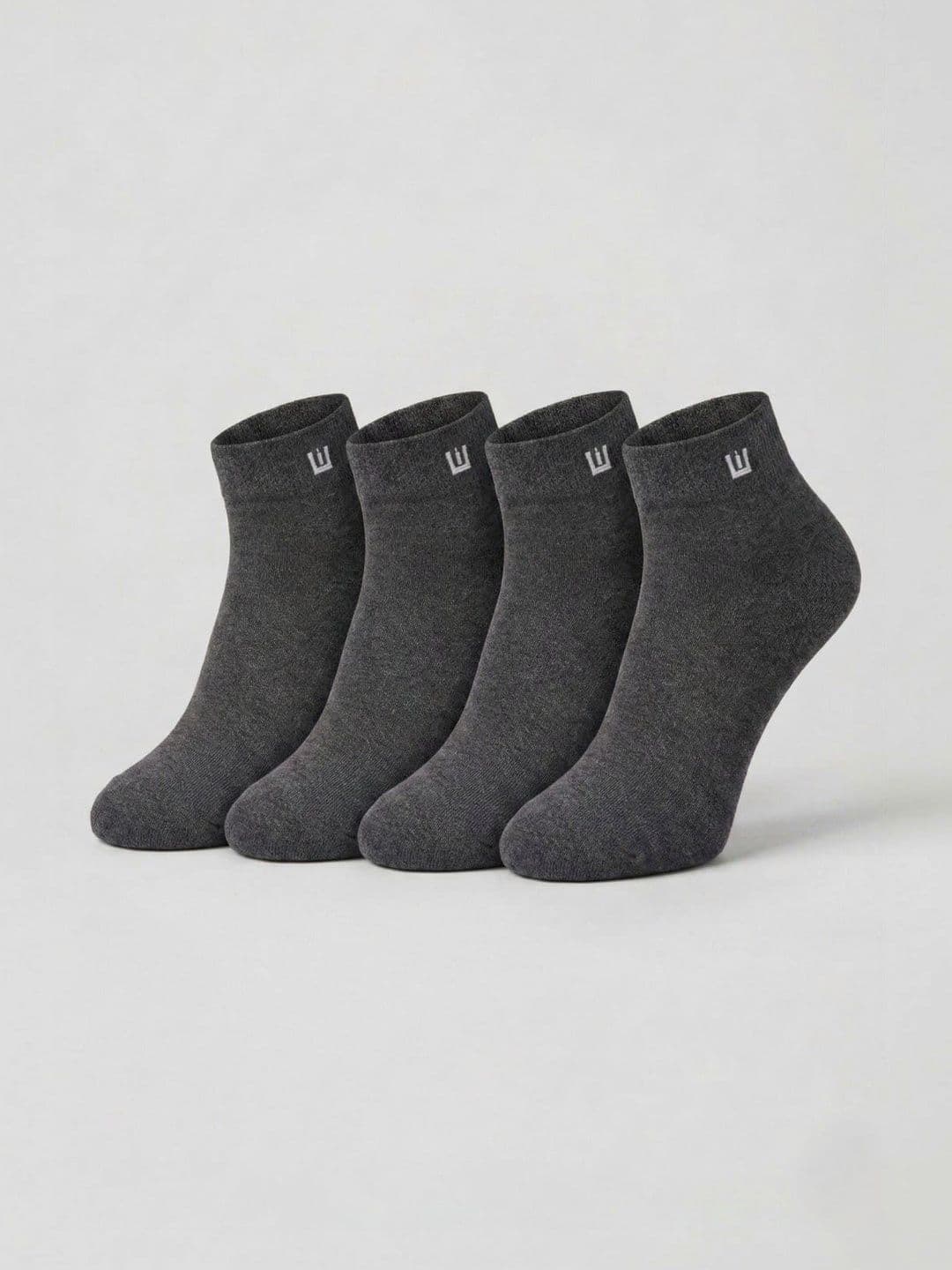 SZN Unisex Pack of 4 Cotton Ankle Length Socks - view 1