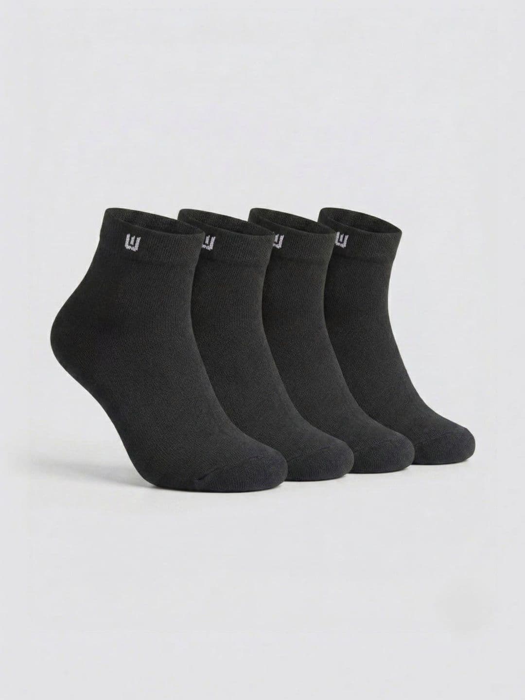 SZN Unisex Pack of 4 Cotton Ankle Length Socks - view 1