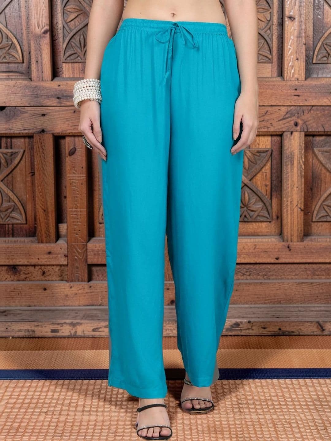 GRACIT Women Flared Ethnic Palazzos - view 1