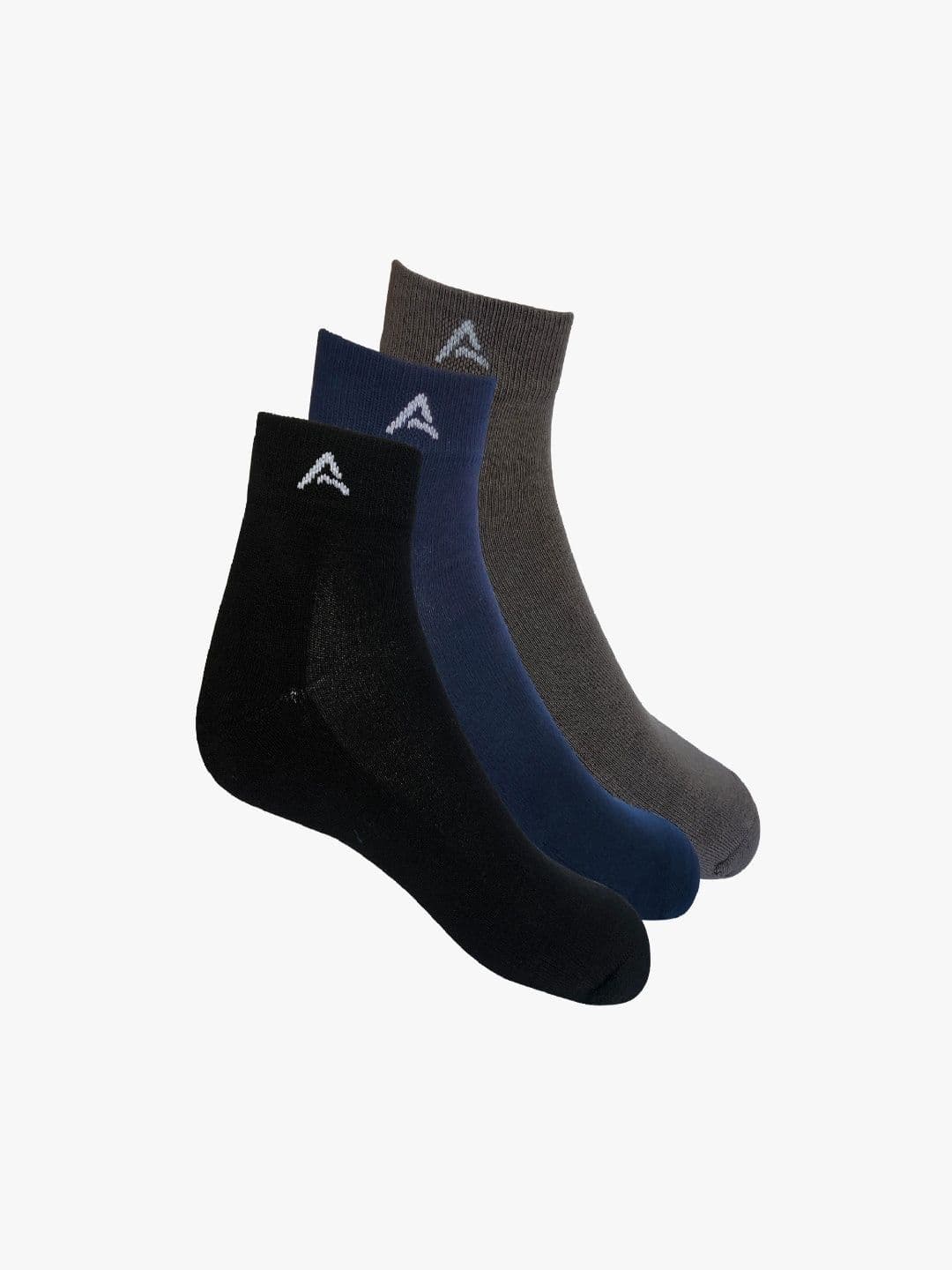 AMAREE Unisex Pack of 3 Cotton Assorted Above Ankle Socks - view 1