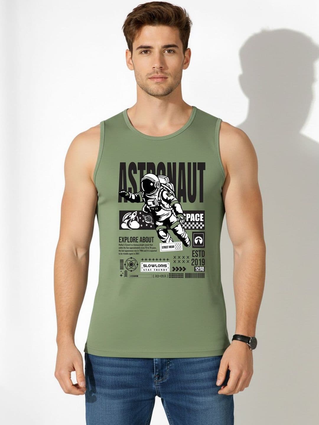MINISTRY OF FRIENDS Printed Assorted Cotton Tank - view 1