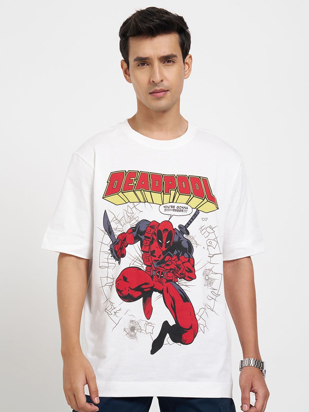 SF JEANS by Pantaloons Men Printed T-shirt - view 1